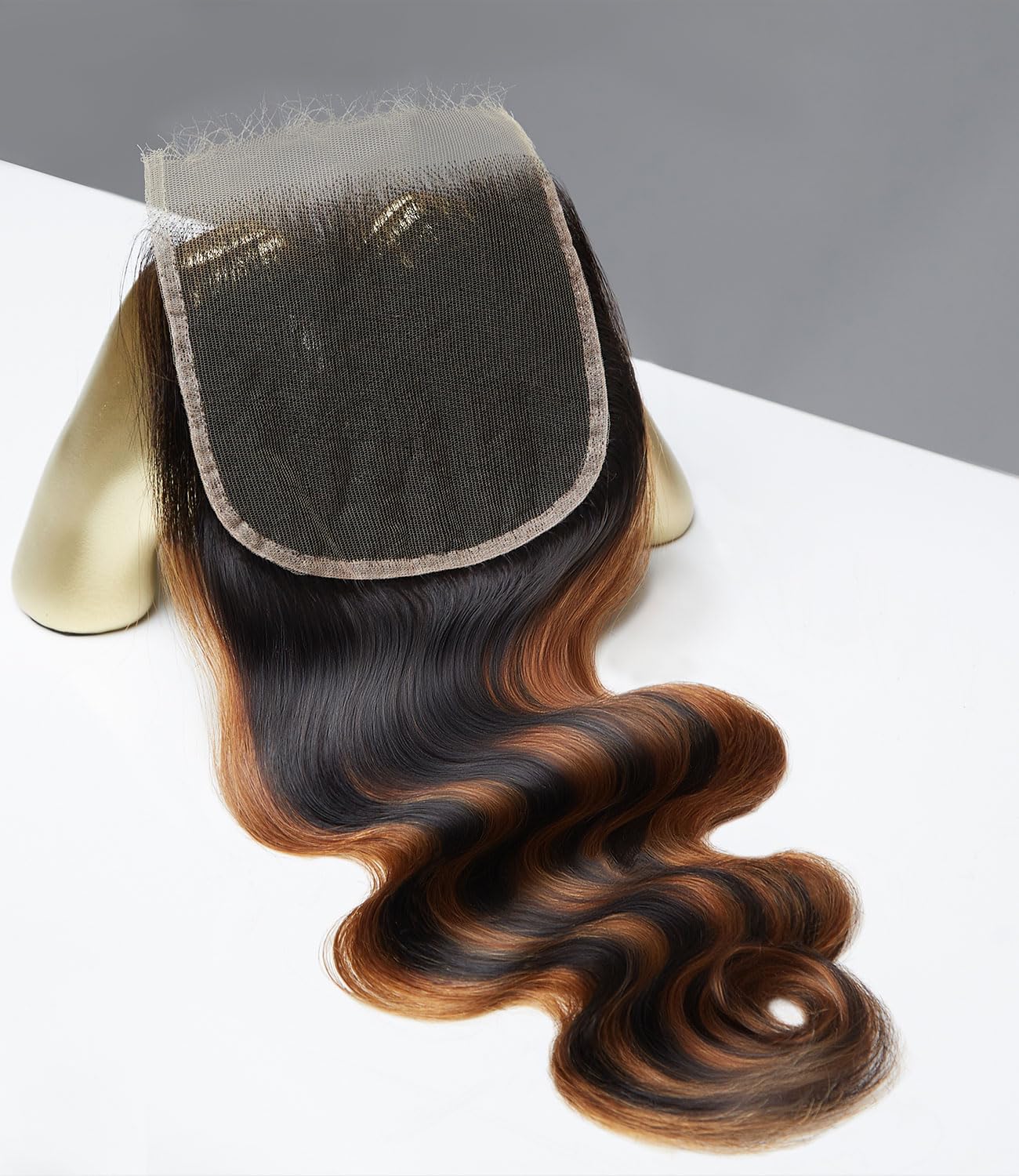 Mlip 5x5 HD Lace Closure Body Wave, 0.10mm Ultra Thin Invisible Swiss Lace, Skinlike Real HD Lace Melt into Skin Perfectly, Pre-plucked Natural