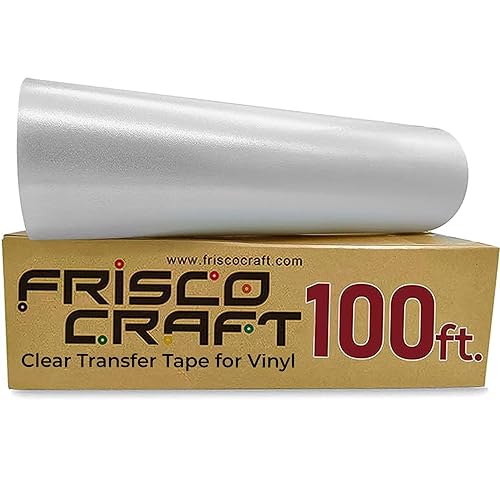 Frisco Craft C-370 Clear Transfer Tape for Vinyl 12" x