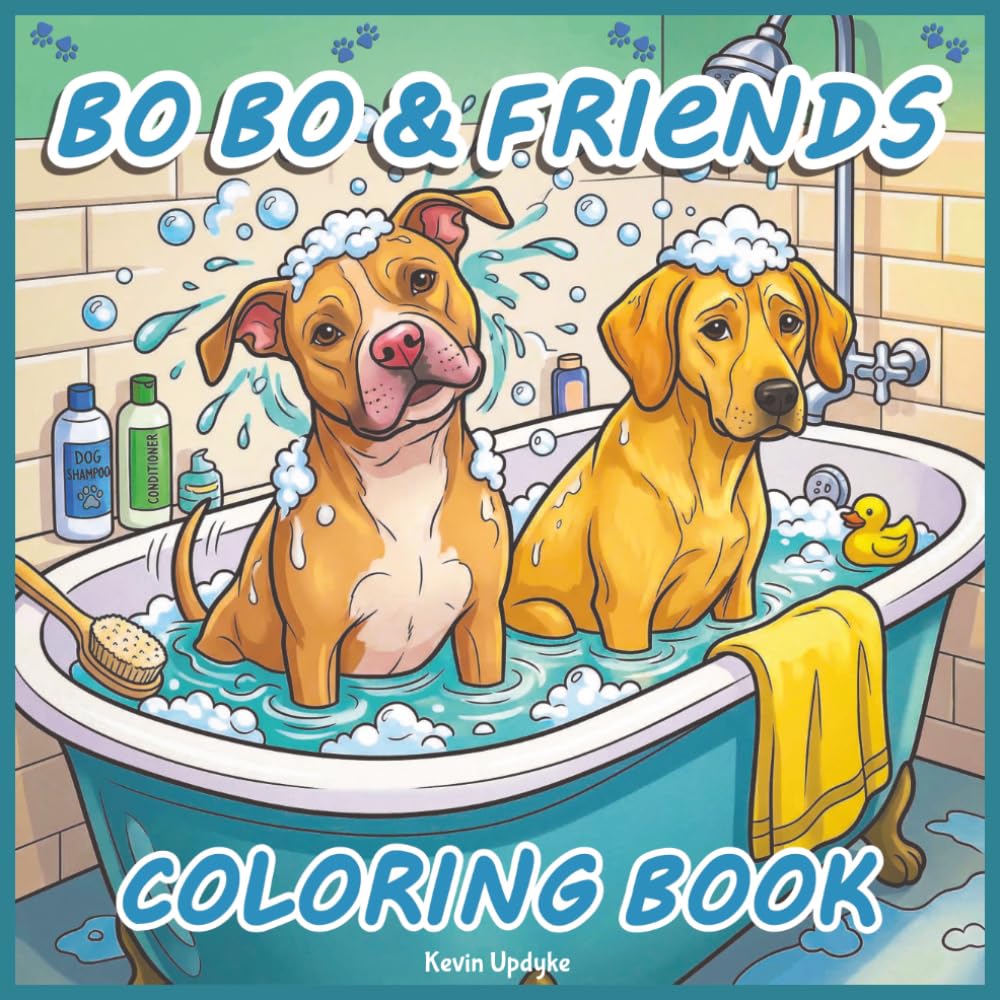 BoBo & Friends Coloring Book: An Adorable Adventure for Kids with Spring Fun & Easy Relaxing Pages