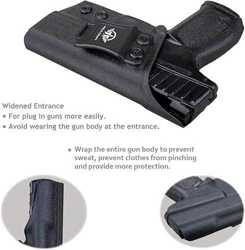 Miniatura 6 de S&W SD9VE SD40VE Funda IWB Kydex Funda de ajuste personalizado Smith & Wesson SD9 VE  SD40 VE Pistol - Transporte interior de la cintura