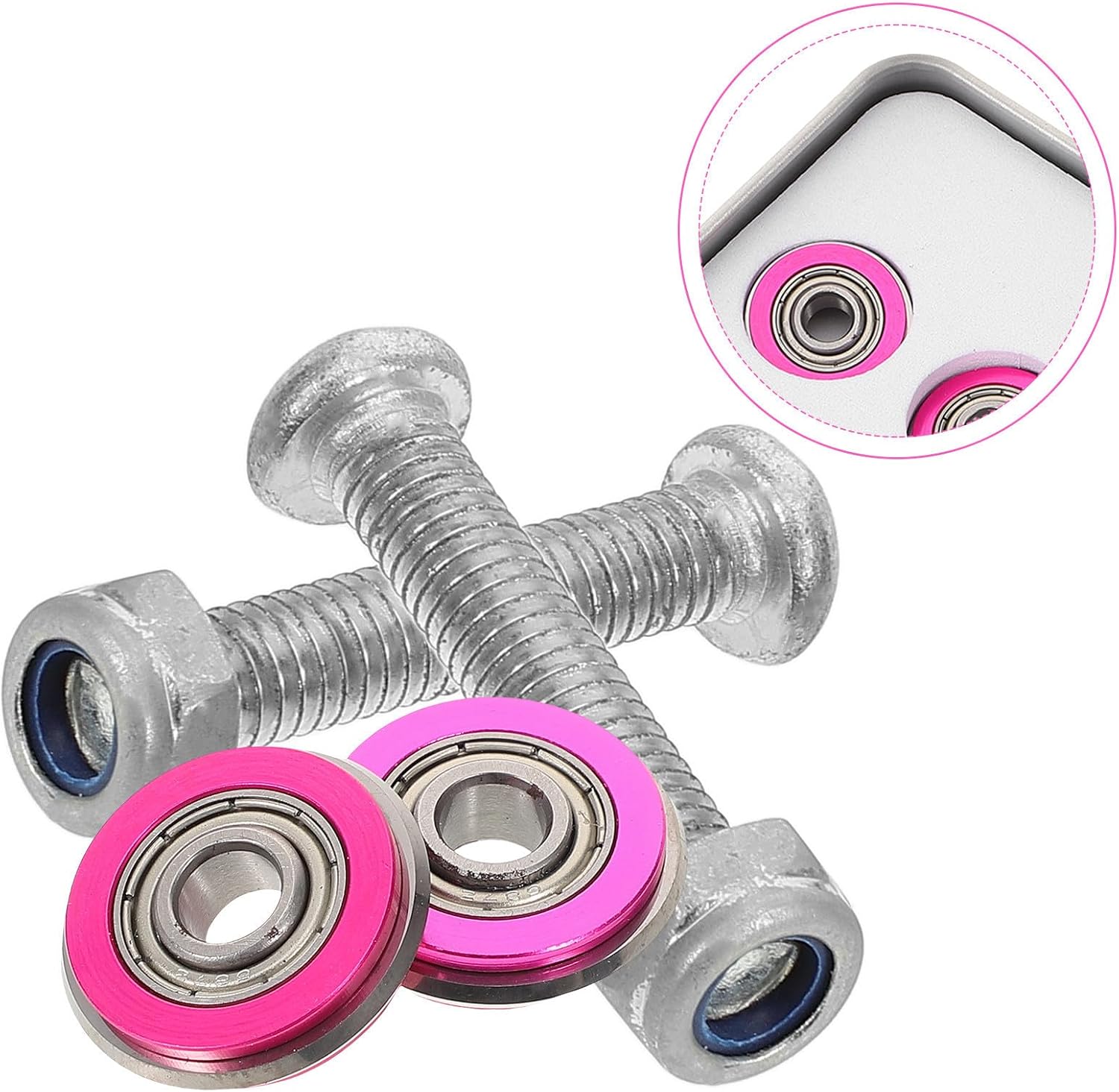 2pcs Alloy Tile Cutter Wheel Attachment Manual Replacement Part | Bearing Wheel Design, Precise Cuts with Lightweight Handling, Ceramic and Glass Cutting Accessory