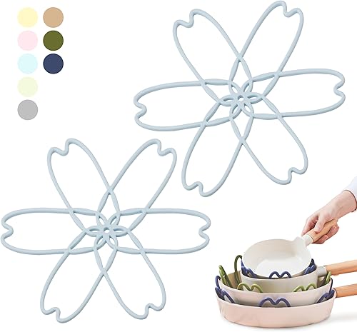 Miniatura 24 de iPROTECT - Experto en Apilar | Protector Multiusos de BPA Libre de Silicona para Ollas y Sartenes. Juego de 3. Salvamanteles para Todos los Tamaños