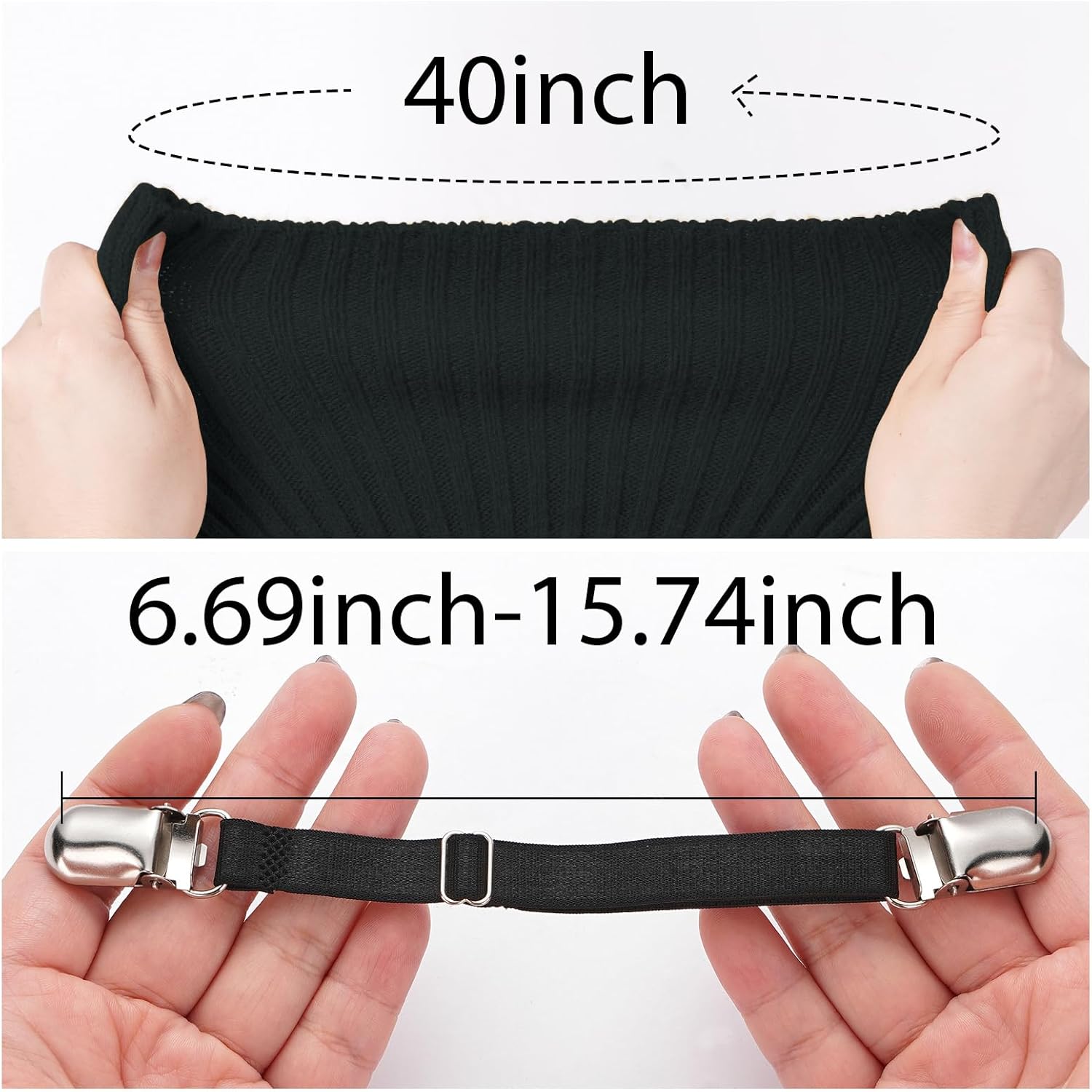 Wool Plus Size Thigh High Socks For Thick Thighs- Extra Long Womens Warm Cable Knit Over Knee Stockings Leg Warmers - Image 5