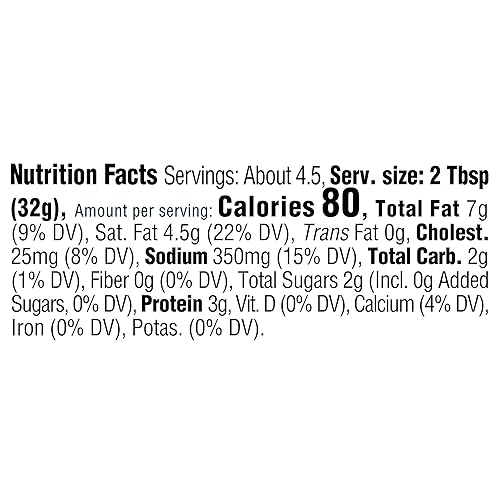 Vista 5 de Kraft Queso para untar, azul roka, 5 onzas (paquete de 6)