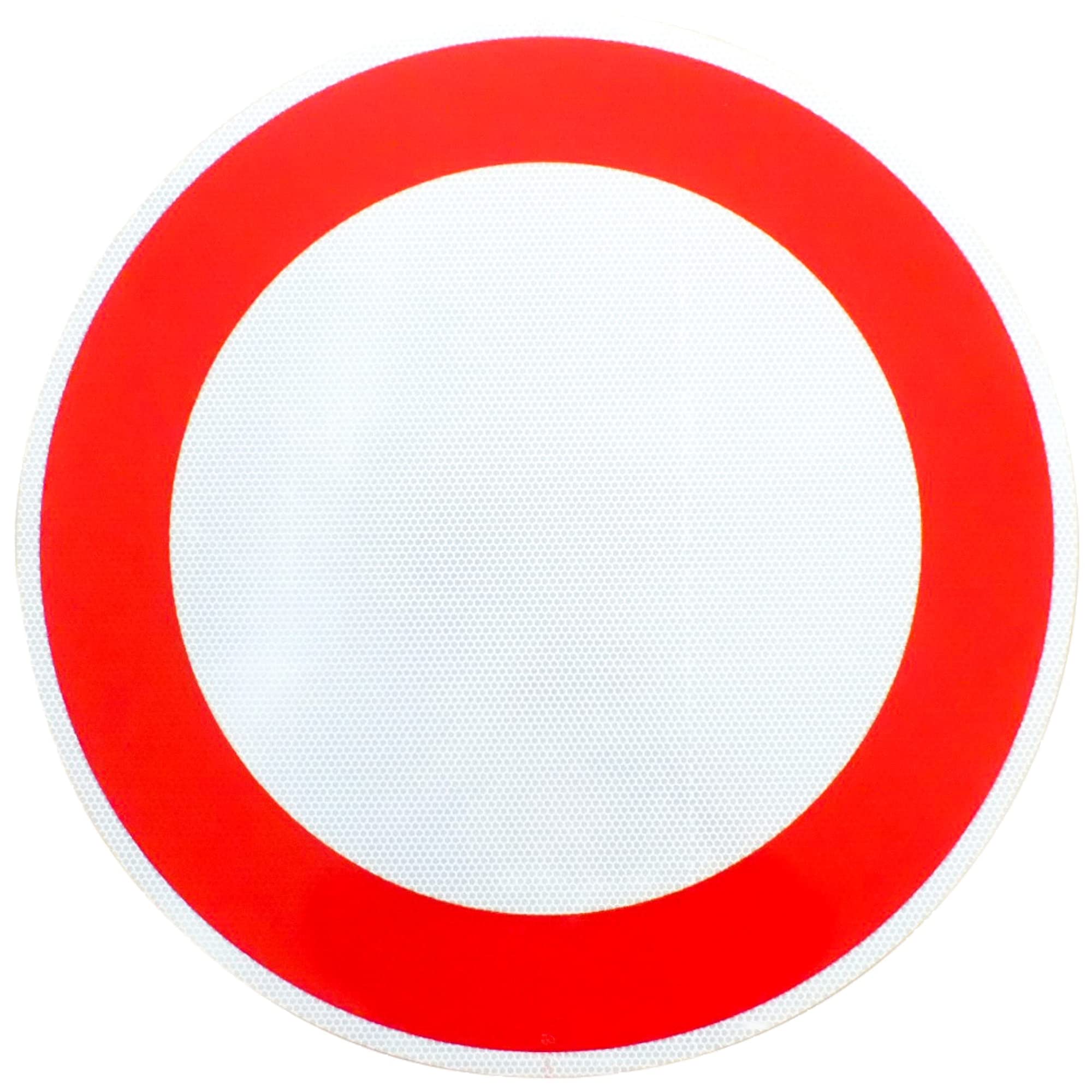 Original Verkehrszeichen RA2 Nr. 250 Verbot für Fahrzeuge aller Art 600 mm StVO RSA-21 RAL Straßenschild Baustellenschild Verkehrsschild Verkehrsschilder Straßenschilder Schild Schilder