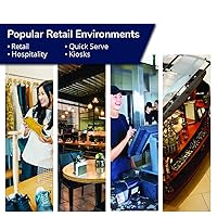 Vista 4 de Cajón de dinero APG, LLC, manual, negro, de 14 x 16, cajón de dinero de la serie Vasario VP101-BL1416