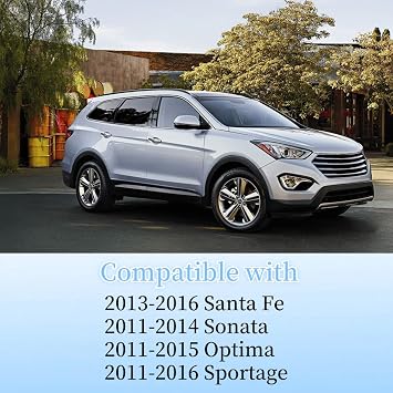 39400-2G700 Turbo Wastegate Actuator Turbo Charger Solenoid,Wastegate Control Valve Solenoid Replaces 39400-2G410 39400-2G430,Compatible with 2011-2016 Santa Fe Sonata Optima Sportage