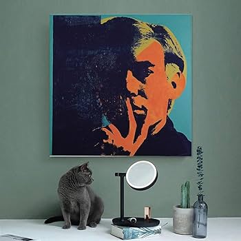Amazon.co.jp: Andy Warholアンディ・ウォーホル《自画像 2