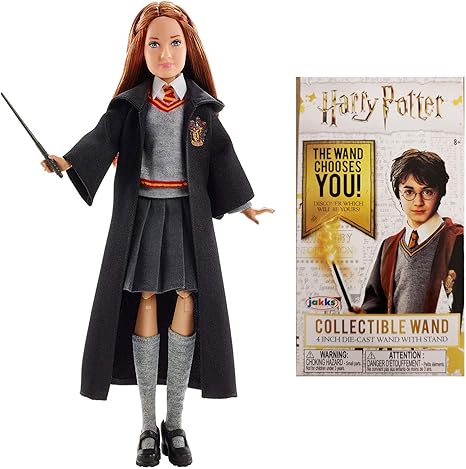 Amazon ハリーポッター商品 人形 プラス ワンド 魔法使いの世界 ハリーポッターギフト ジニー ウィーズリー 人形 ダイキャストワンドセット コレクター用 人形 ドール おもちゃ Amazon ハリーポッター商品 人形 プラス ワンド 魔法使いの世界 ハリーポッターギフト ジニー ウィーズリー 人形 ダイキャストワンドセット コレクター用 人形 ドール おもちゃ