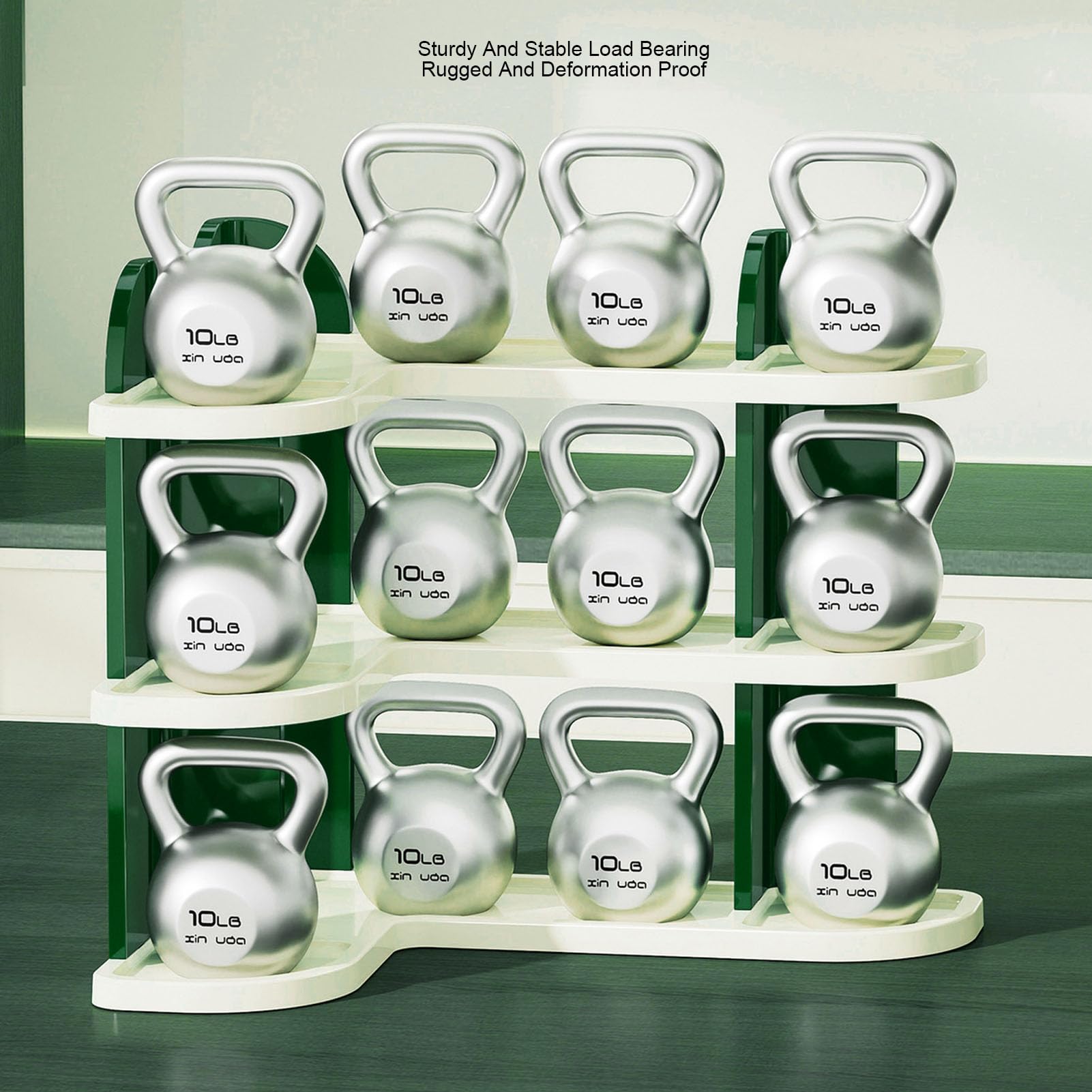 Ejoyous Organizzatore per Postazione caffè, Organizer per Bar Caffetteria da Banco Multipiano in ABS, Supporto da Tavolo di Grande capacità 17,3 X 16,9 X 12,6 Pollici per Bancone della Domestica