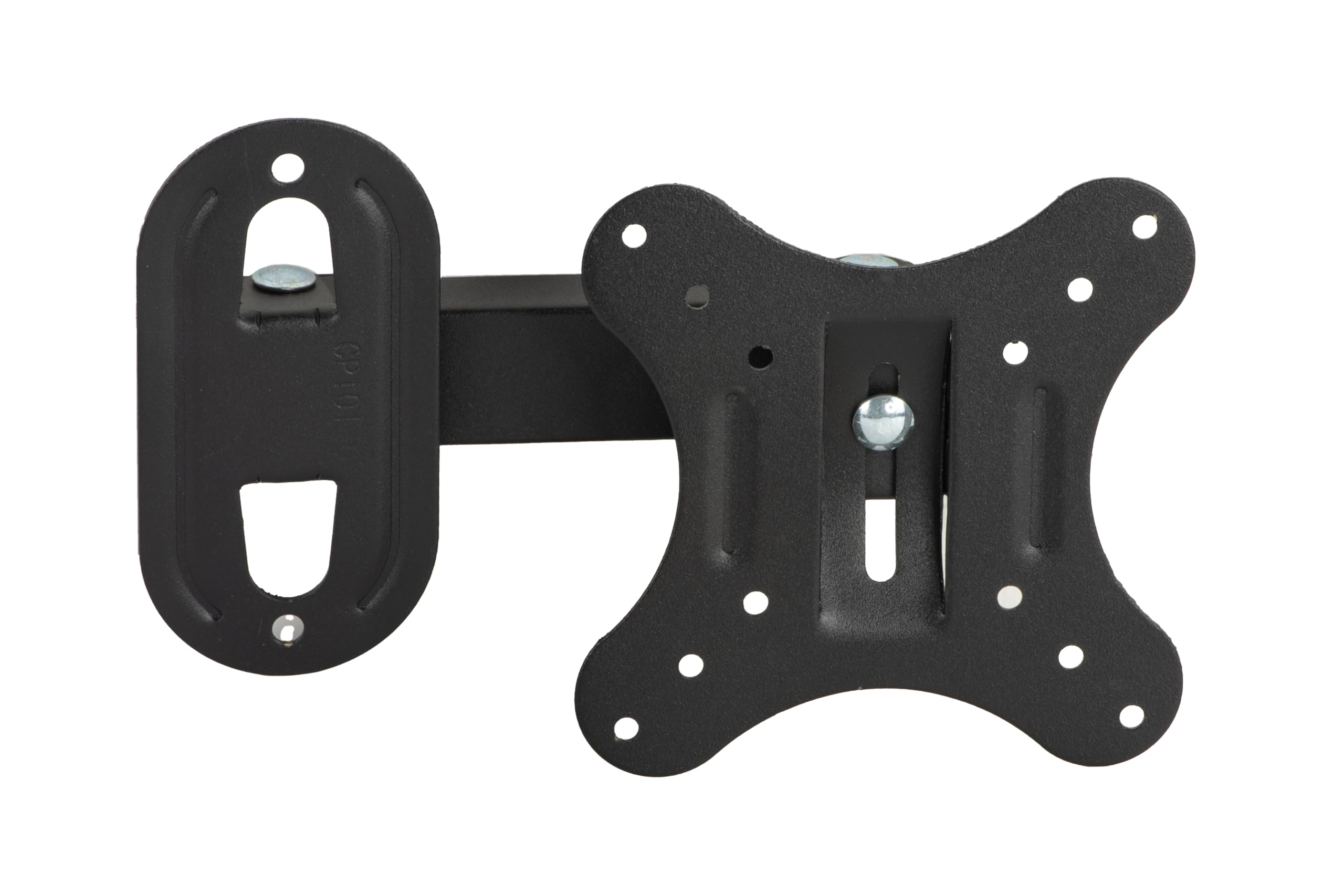 LINK LKBR46 - Soporte de Pared con 2 Juntas para monitores de 13 a 27 Pulgadas hasta Vesa 100 x 100 cm, orientación Vertical y Horizontal