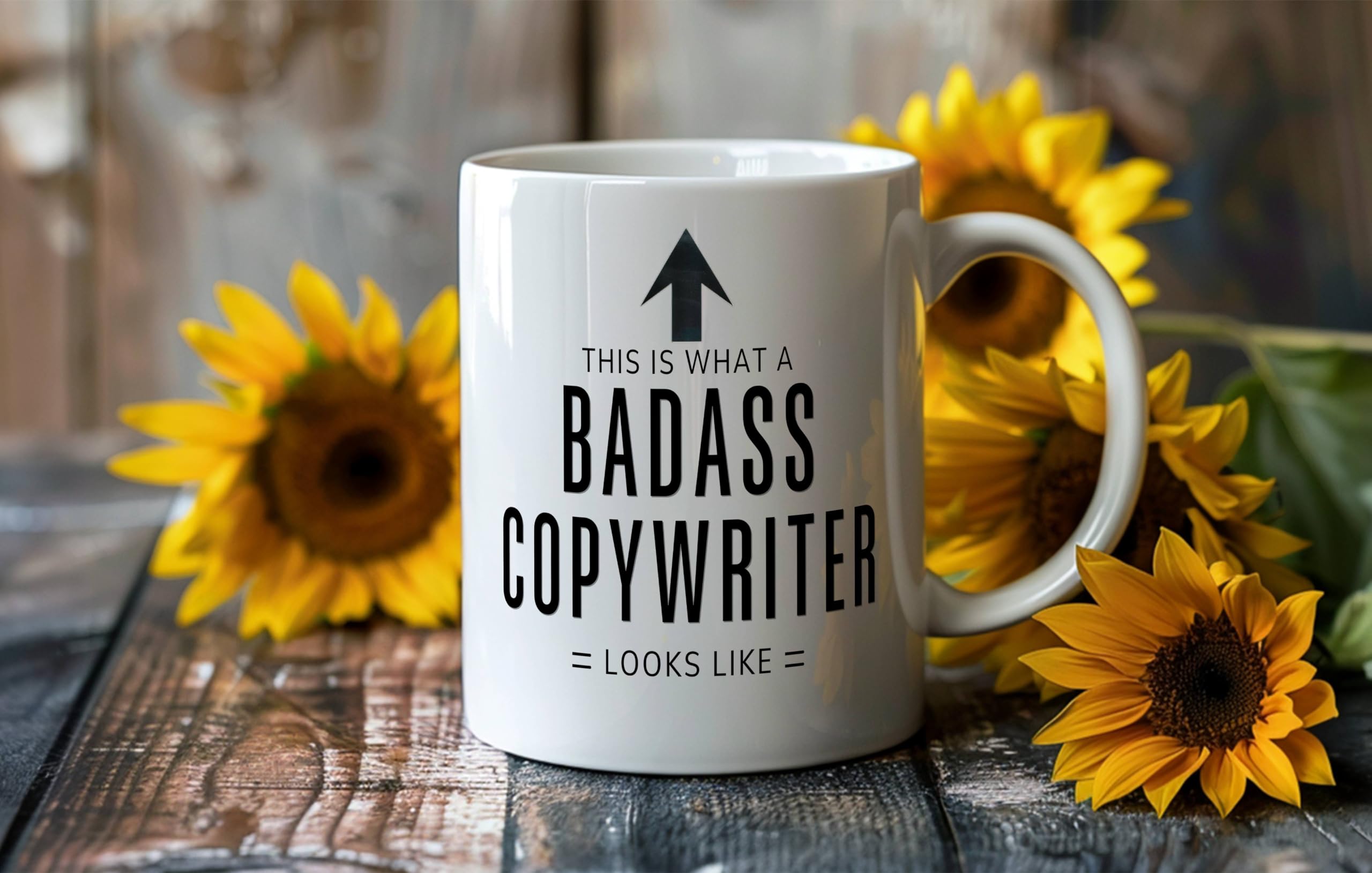 Bubble Gum Tees Copywriter Mug, This is What a Badass Copywriter Looks Like Mug, Gift for Copywriter, 11oz Coffee Cup