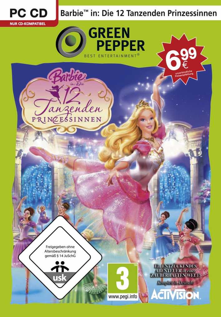Barbie Und Die 12 Tanzenden Prinzessinnen Puppen Barbie: Die 12 tanzenden Prinzessinnen [Green Pepper] : Amazon.de: Games