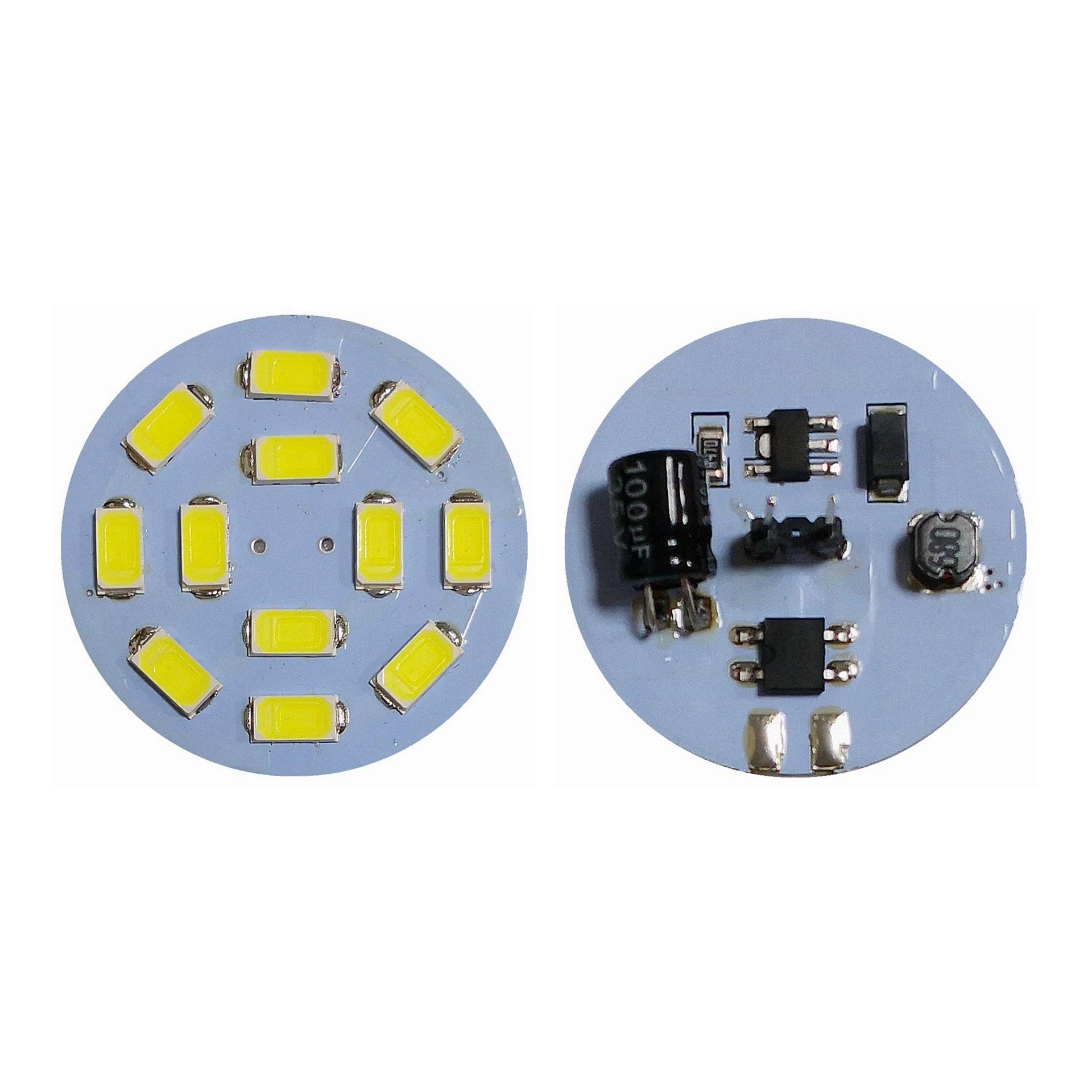 G4 LED Scheibenleuchte 12v 3w Geeignet für Schrankleuchten in Innenräumen (12V-3W 10 Stück/Warmweiß 2700K)
