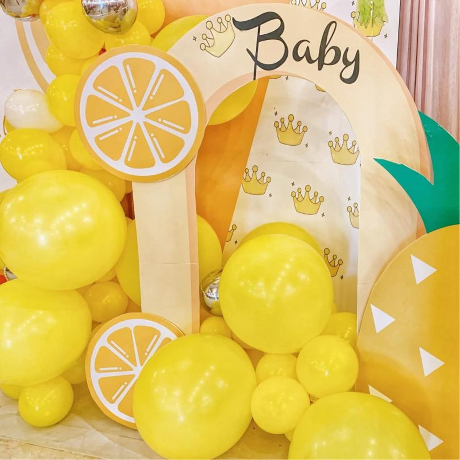 10 inch Yellow Latex Balloons, 100 pcs Thick Balloons for Baby Shower Wedding Birthday Party Decorations (Yellow) image 3