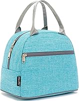 Vista 44 de Bolsa de almuerzo aislada FlowFly - Bolsa de asas organizadora para mujeres/hombres, Alpaca