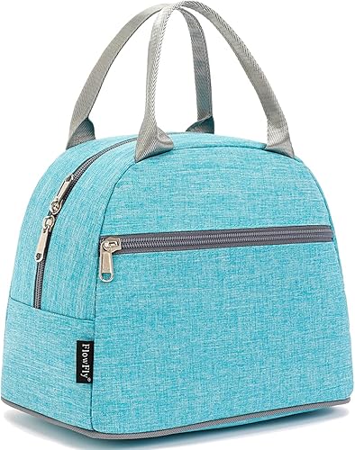 Miniatura 44 de Bolsa de almuerzo aislada FlowFly - Bolsa de asas organizadora para mujeres/hombres, Café