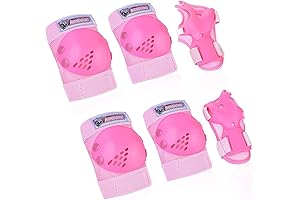 Protective Gear Set for Kids: Knee Pads, Elbow Pads, & Wrist Guards...