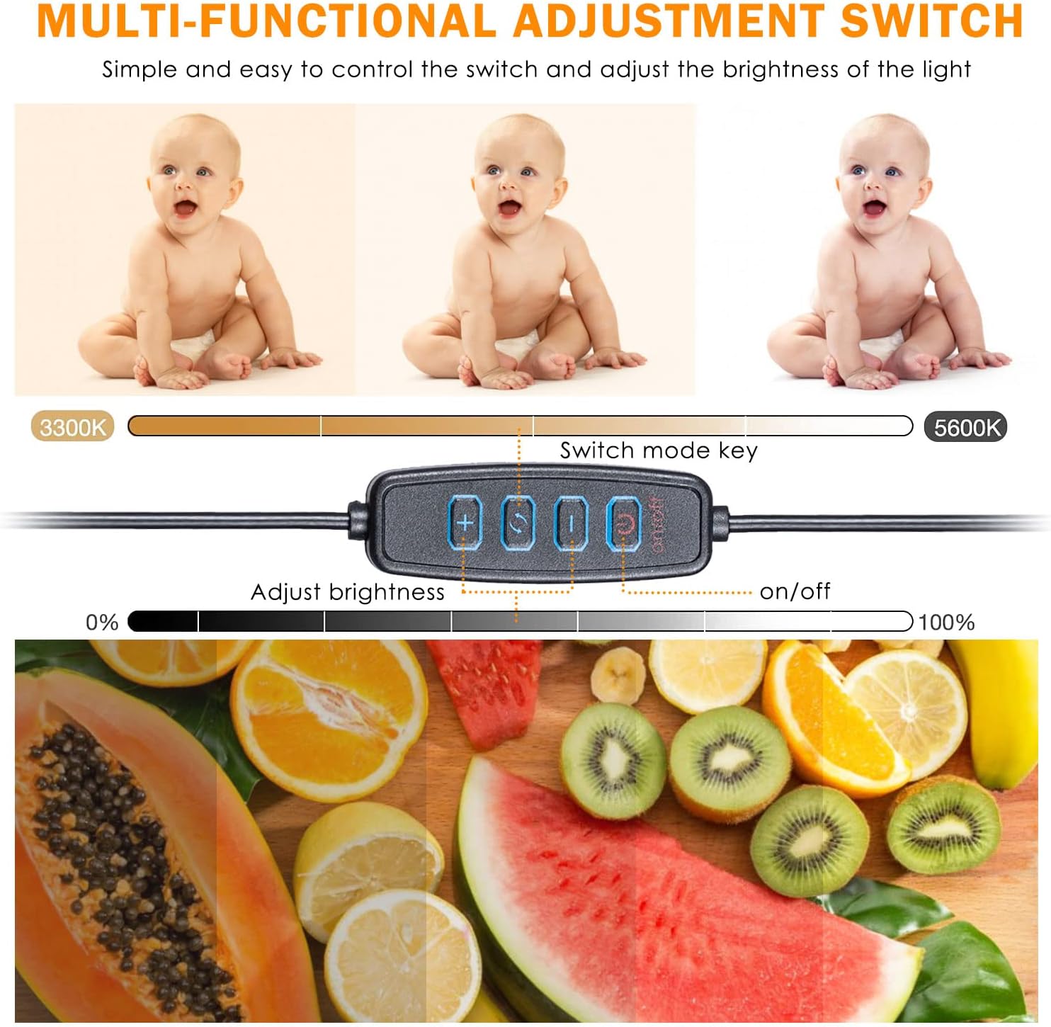 Popular SVOPY Dimmable LED Video Light - 5600K USB Photography Lighting Kit with Adjustable Tripod Stand and 4 Color Filters, Portable Studio Light for Live Broadcast/Photography, Tabletop Cheap SVOPY Dimmable LED Video Light - 5600K USB Photography Lighting Kit with Adjustable Tripod Stand and 4 Color Filters, Portable Studio Light for Live Broadcast/Photography, Tabletop