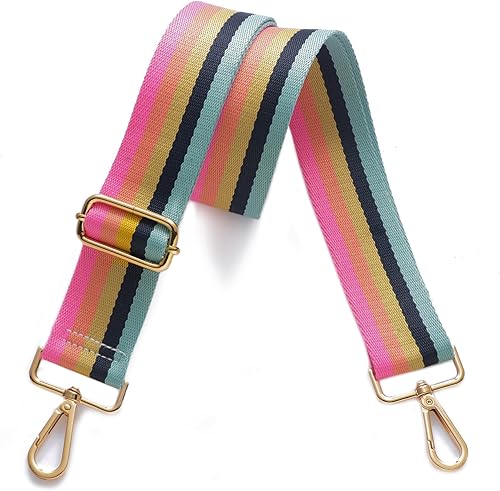 S-Jacorry Correa de repuesto para bolso, correa ancha para el hombro, correas de lona ajustables, correas de repuesto para bolso
