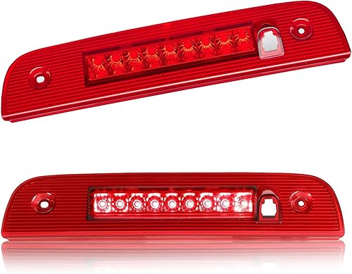 Miniatura 26 de Tercera tercera luz de freno para Chevy Silverado 1999-2006/GMC Sierra 1500 2500 3500HD, 2007 Silverado/Sierra Classic Modelo LED Time Tunnel