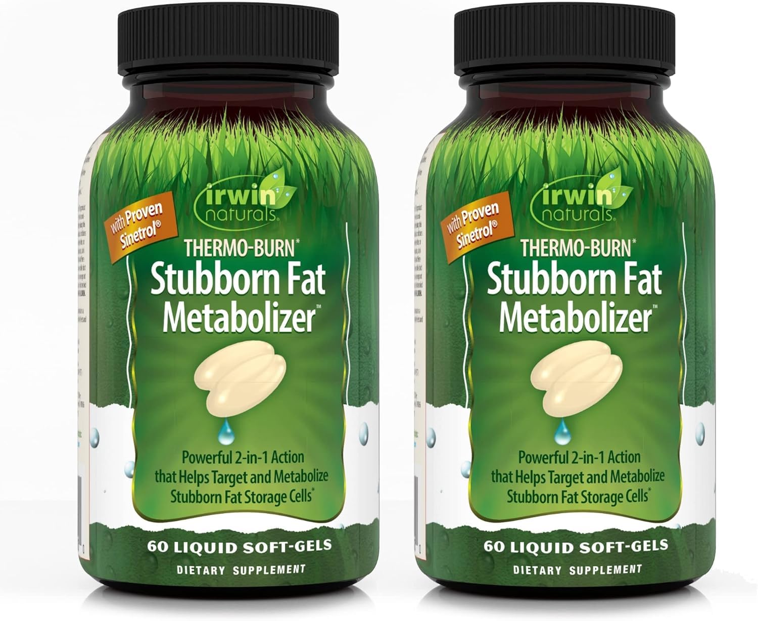 Thermo-Burn Stubborn Fat Metabolizer - 75 Liquid Soft-Gels - 2 Pack