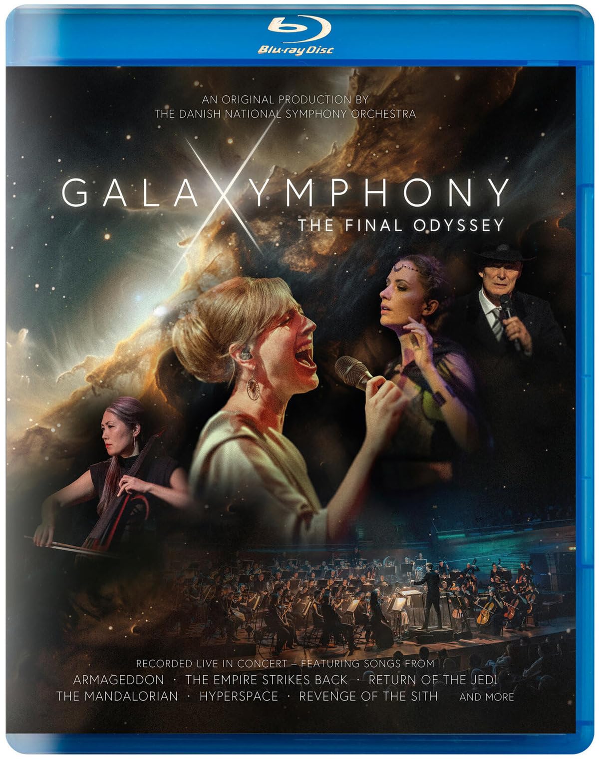 GALAXYMPHONY - THE FINAL ODYSSEY (BLU-RAY-2025) DANISH NATIONAL ORCHESTRA