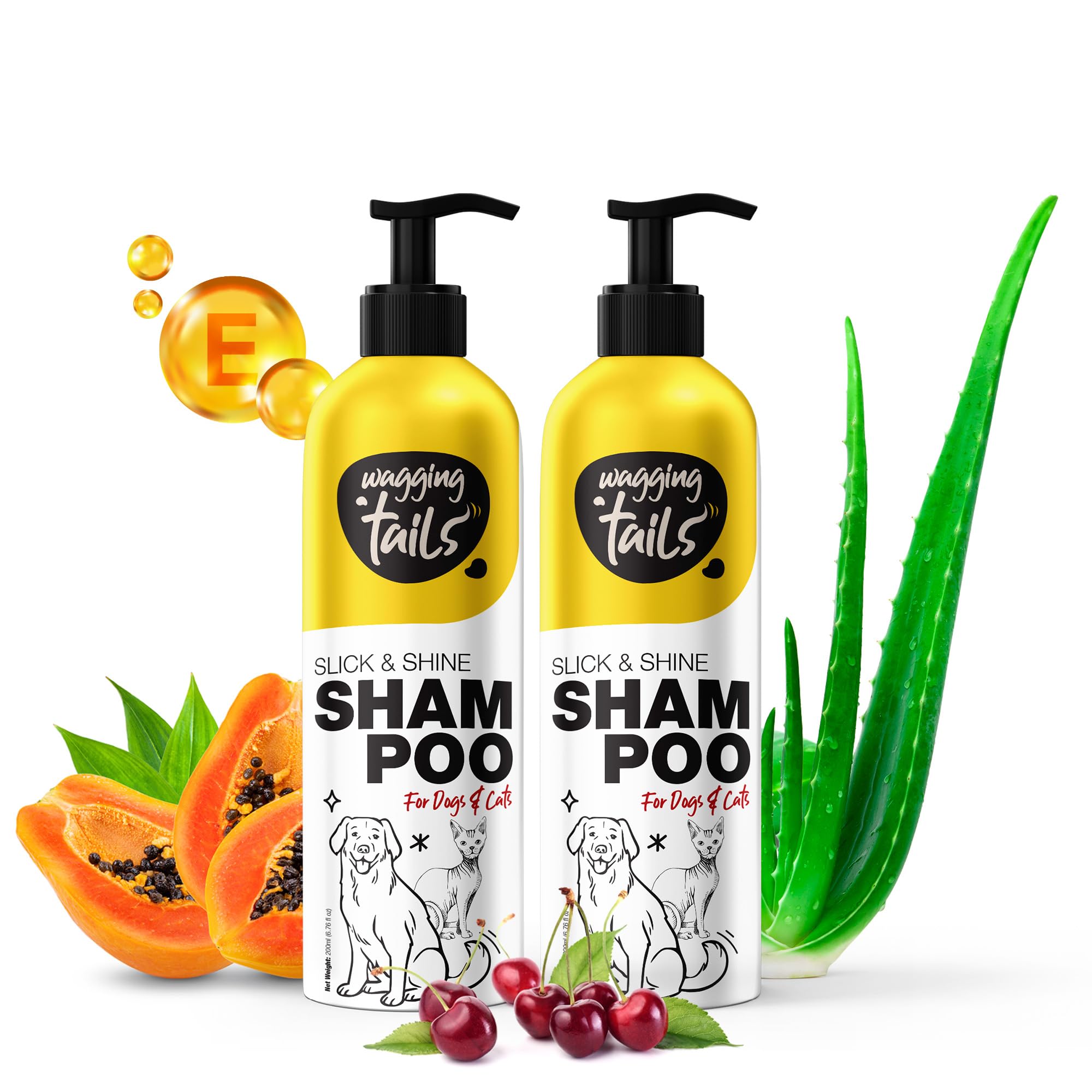 See full amazon price history chart for Wagging Tails Slick & Shine 5 in 1 Pet Shampoo-200ml-Pack of 2 | Deodorize & Moisturise The Skin | Remove Dirt | Help to Repair Damaged Hair | Anti-Itching & Anti-Dandruff Cleanser-All Breed Pets Wagging Tails Slick & Shine 5 in 1 Pet Shampoo-200ml-Pack of 2 | Deodorize & Moisturise The Skin | Remove Dirt | Help to Repair Damaged Hair | Anti-Itching & Anti-Dandruff Cleanser-All Breed Pets (B0BS6M9H31) Amazon Price History, Amazon Price Tracker