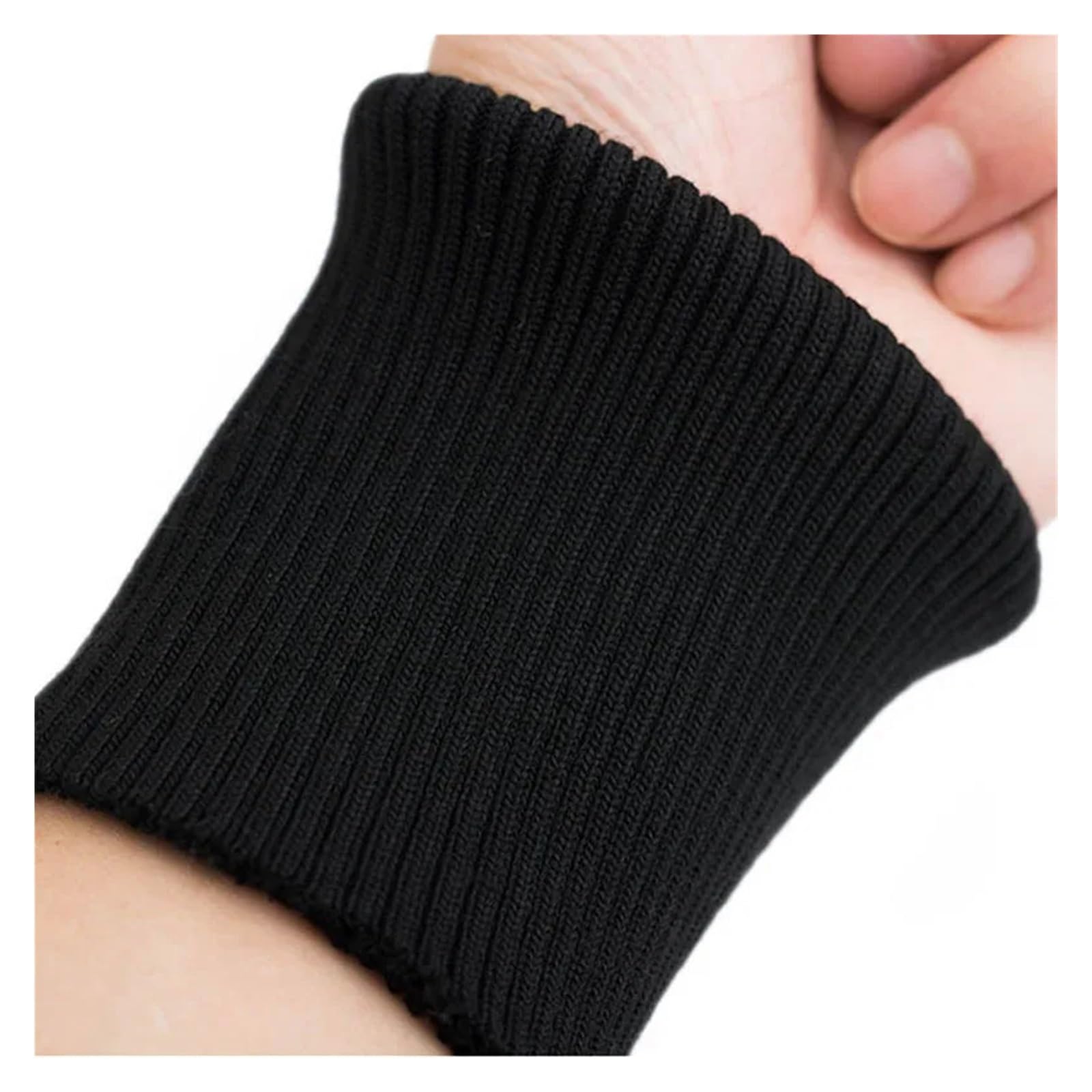 Mankiet z dzianiny prążkowanej, Gruba dzianinowa mankietowa para, rozciągliwa bawełna, miękka, płaszcz, 8 * 9 cm, 1 para(Purple)