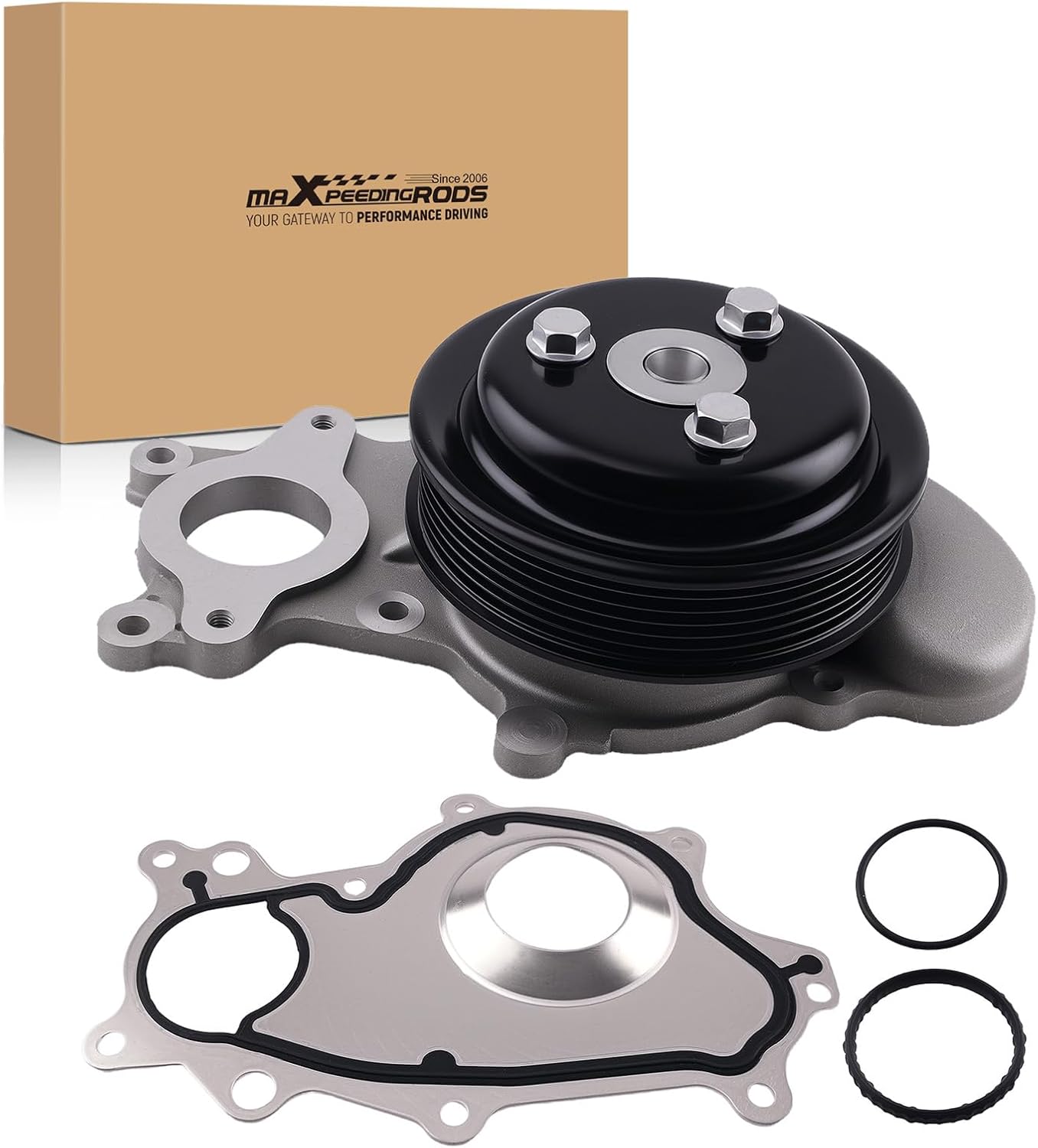 maXpeedingrods 125-3285 Water Pump for Ford F-150 2011-2020 Mustang 2011-2017, for Ford Transit-150 Transit-250 Transit-350 Transit-350 HD 2015-2019, for Mobility Ventures MV-1 2015-2017, 1253285