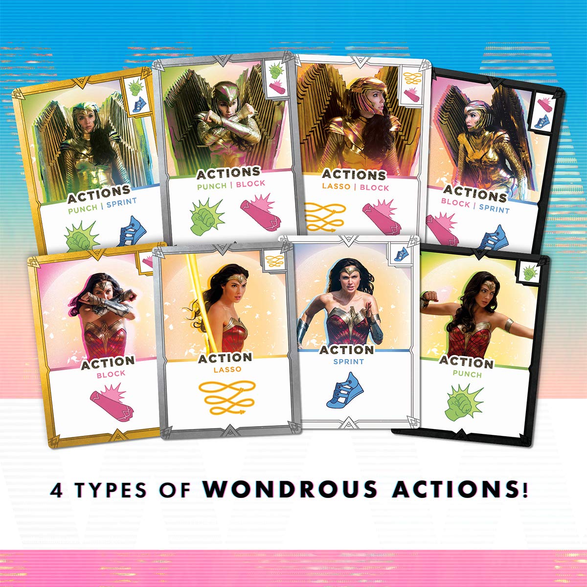 Cryptozoic Entertainment Wonder Woman 1984 Card Game - Be The Super Hero and Save The Most Civilians to Win - DC Comics - for 2 to 4 Players - Ages 14+ - Image 3