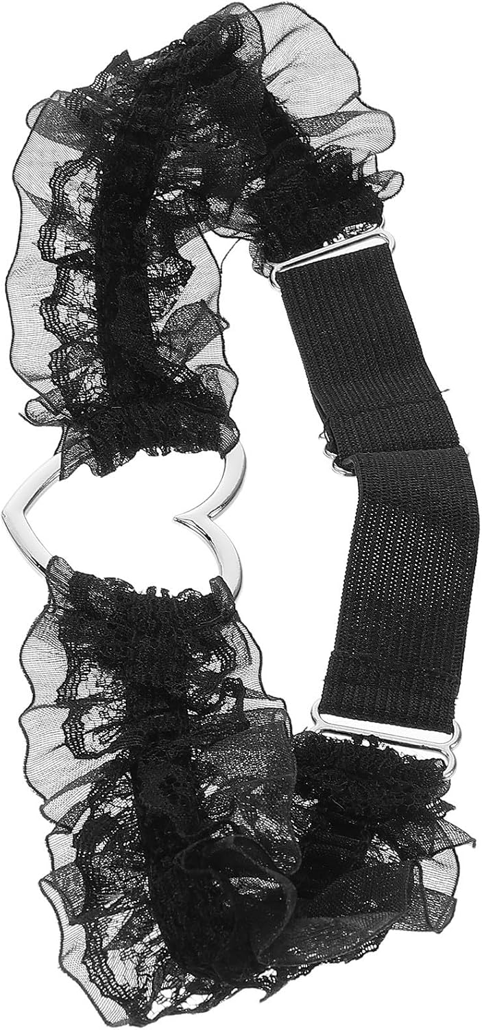 Leg Garter Lightweight for Women Black for Lace Elegant with Adjustable Size and Decorative Bridal Garter Wedding and Special Occasions