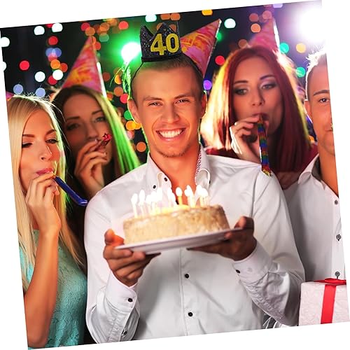 Miniatura 4 de jojofuny 2 diademas para niños, accesorios de decoración para adultos, coronas para el año