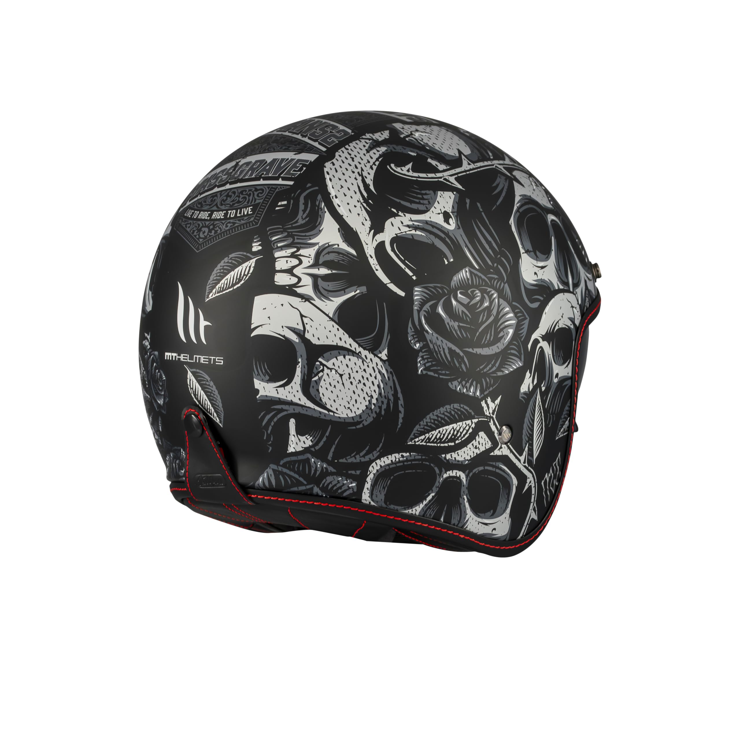 MT Helmets Le Mans 2 SV – Casco Moto Jet Vintage con Detalles en Cuero, Visor Solar Retráctil Full Vision, Interior Lavable y Calota HIRP | Homologado ECE 22.06 & DOT