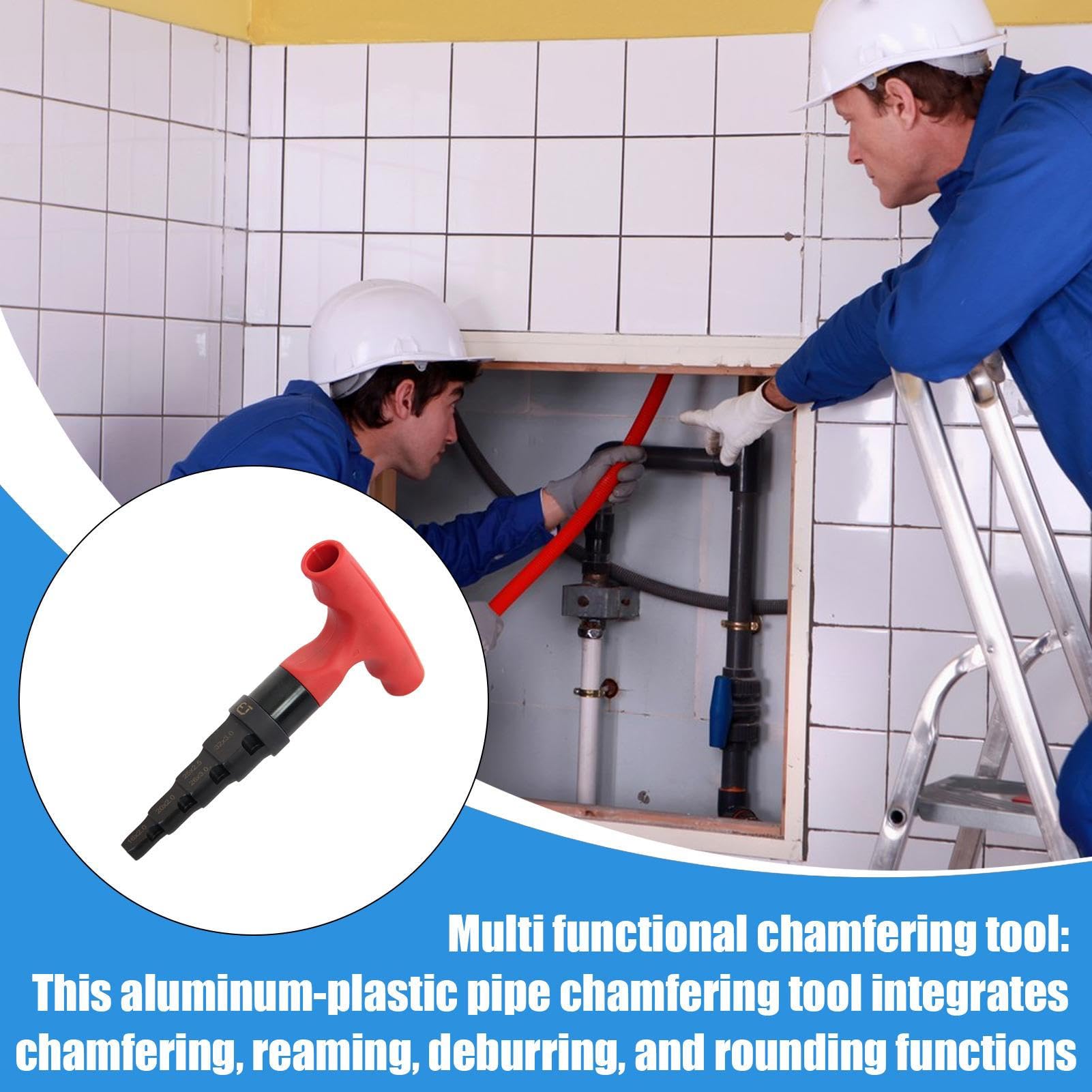 Desbarbadora De Metales Calibración Multicapa 4 En 1 Para 15-32 mm
