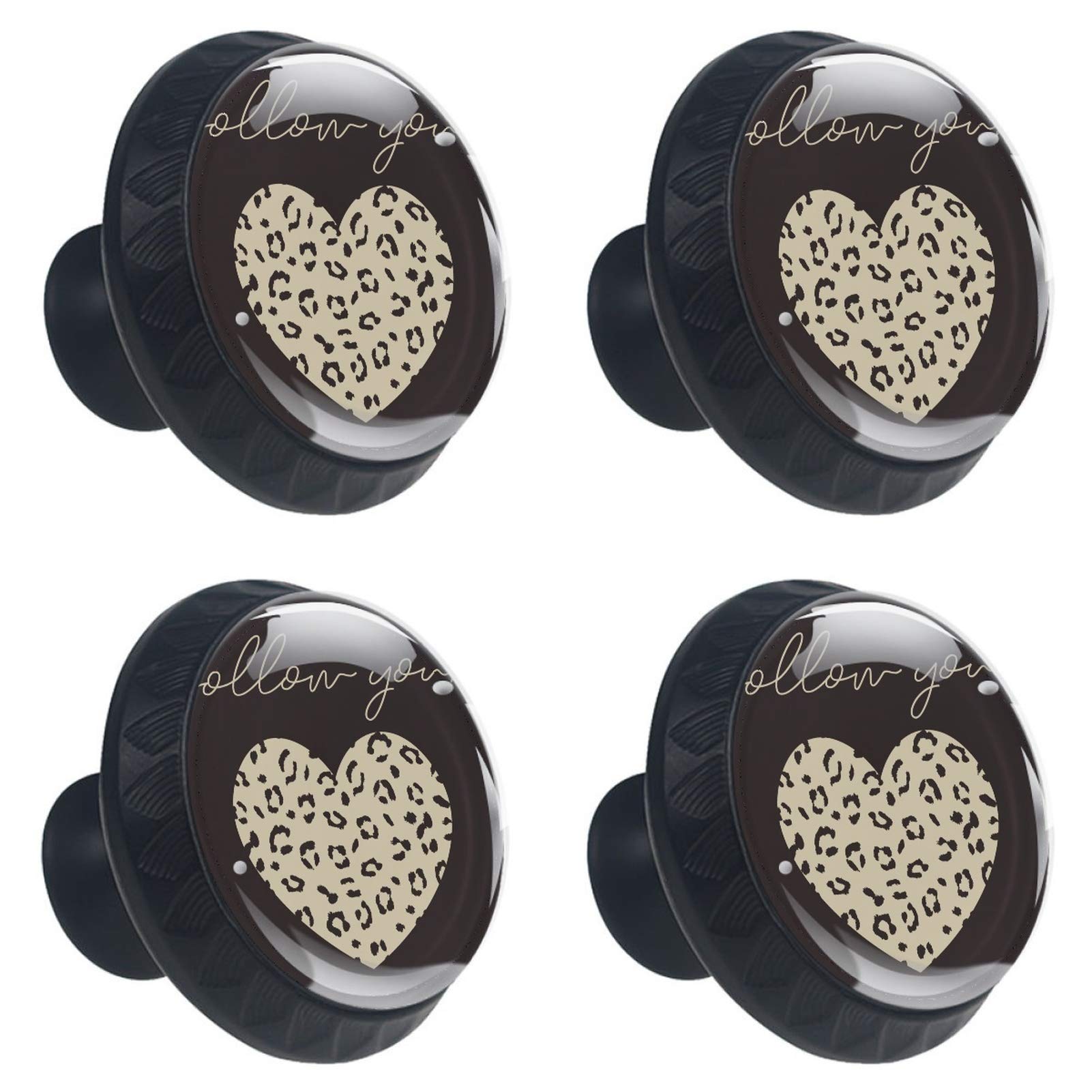 Boutons de meuble ronds Follow Your Heart pour personnaliser son chez-soi