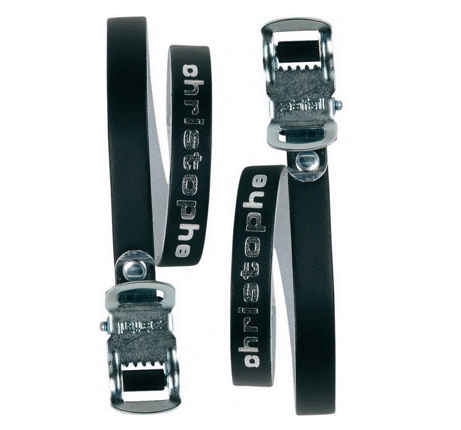 Zefal Bicycle Toe Straps Legitimate Leather Silver Stainless Steel Buckle 370mm 50g Road Bike Pedal