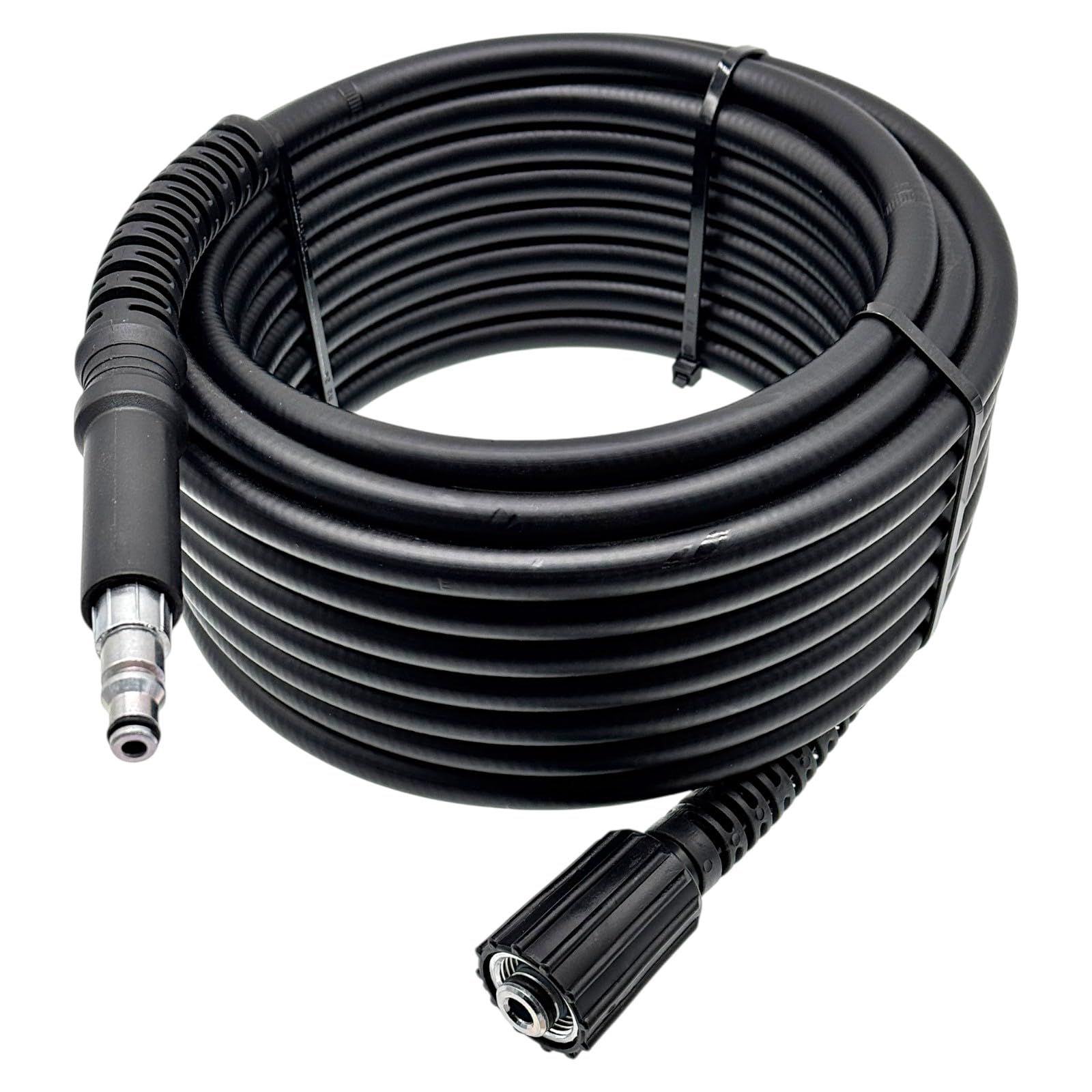 M&M Smartek tubo alta pressione 40 m M22 IG, 160 bar, per Black & Decker | Tubo rinforzato alta pressione con protezione antipiega; controllare raccordi, pressione, temperatura e apparecchio.