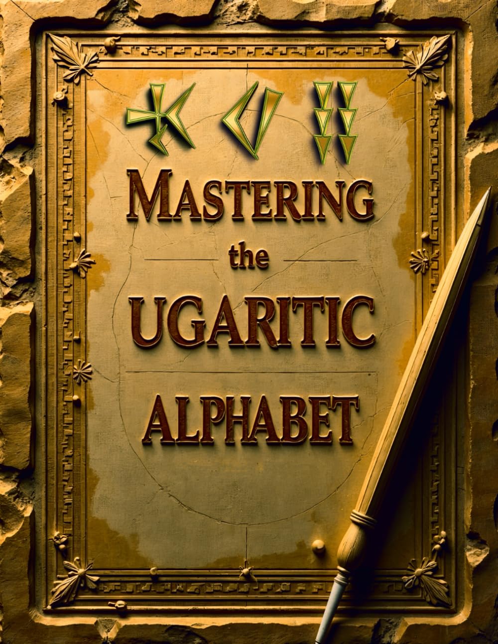 Mastering the Ugaritic Alphabet : Learn the Ancient Cuneiform Script of Ugarit: Practice 30+ Ugaritic Characters with Tracing Lines, Writing Space, and English Sound Guide