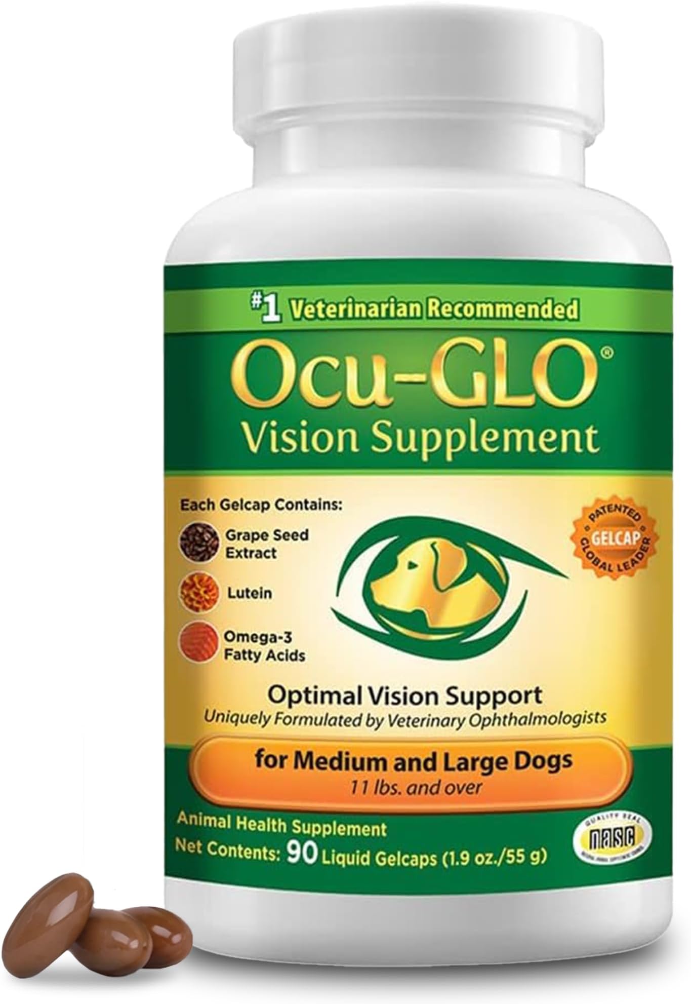 Vision Supplement for Medium to Large Dogs (45ct)