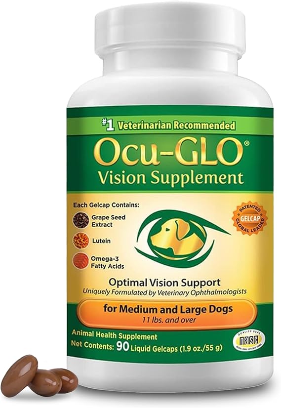 Ocu-GLO Vision Supplement for Medium to Large Dogs (45ct)