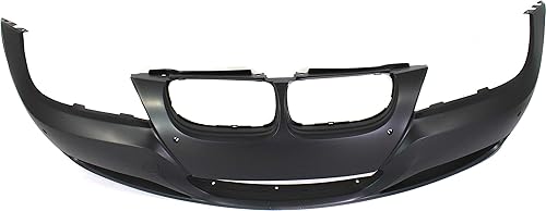 Miniatura 4 de Evan-Fischer - Cubierta de parachoques delantero compatible con BMW 323i328i 2009-2012 2009-2012 imprimada con orificios de sensor PDC SedanWagon