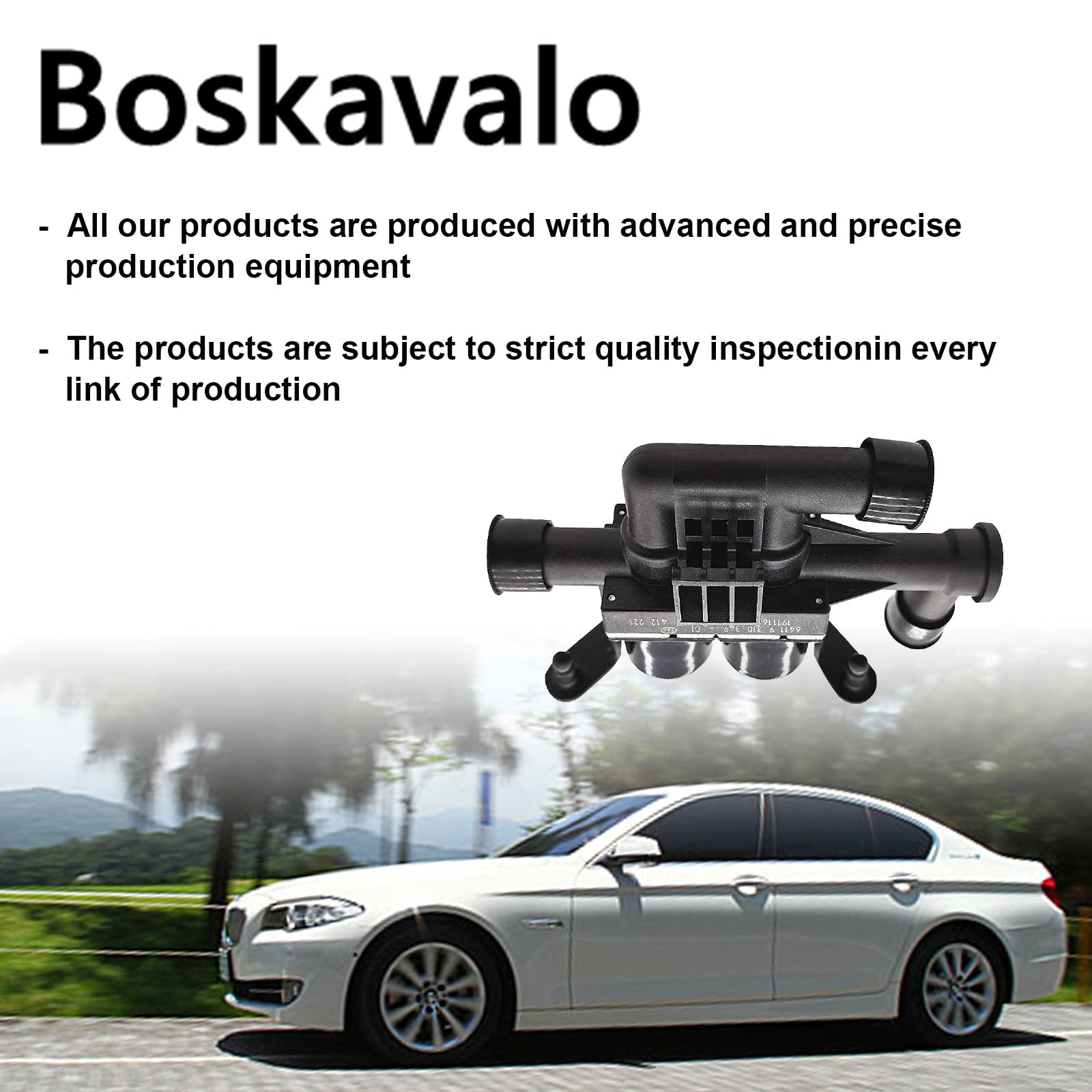 Amazon.com: Boskavalo 64219310349 Heater Control Valve 64119310349  