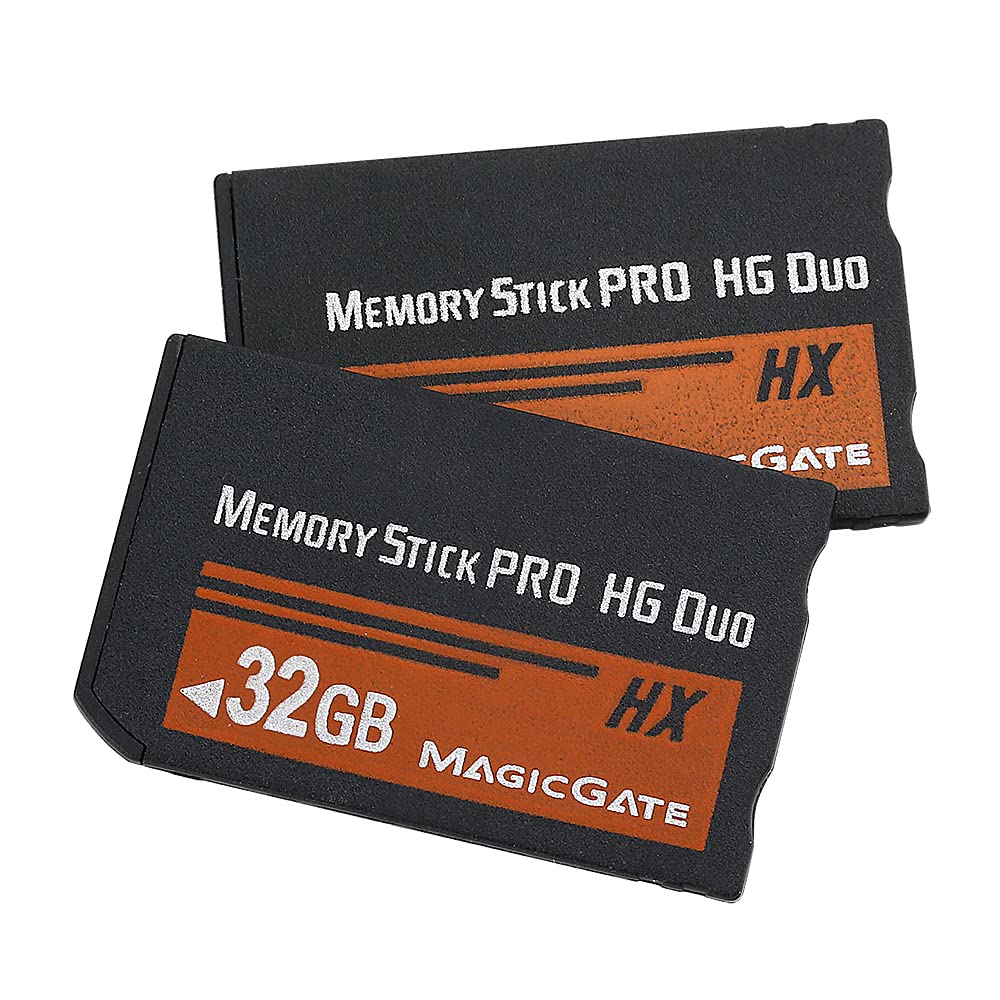 MemoryStick Pro-HG Duo Carte mémoire PSP compatible avec appareil photo Sony PSP1000 2000 3000 32 Go