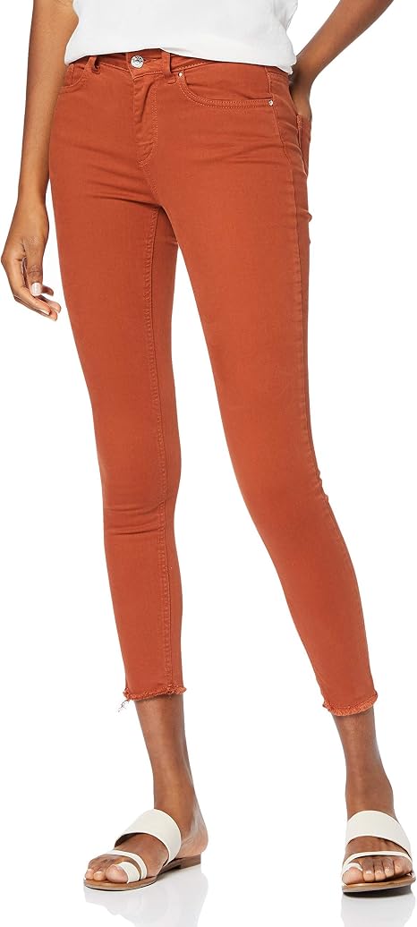 Only Onlblush Mid SK Raw Ank BB col Jeans Skinny Donna : Amazon.it:  Abbigliamento