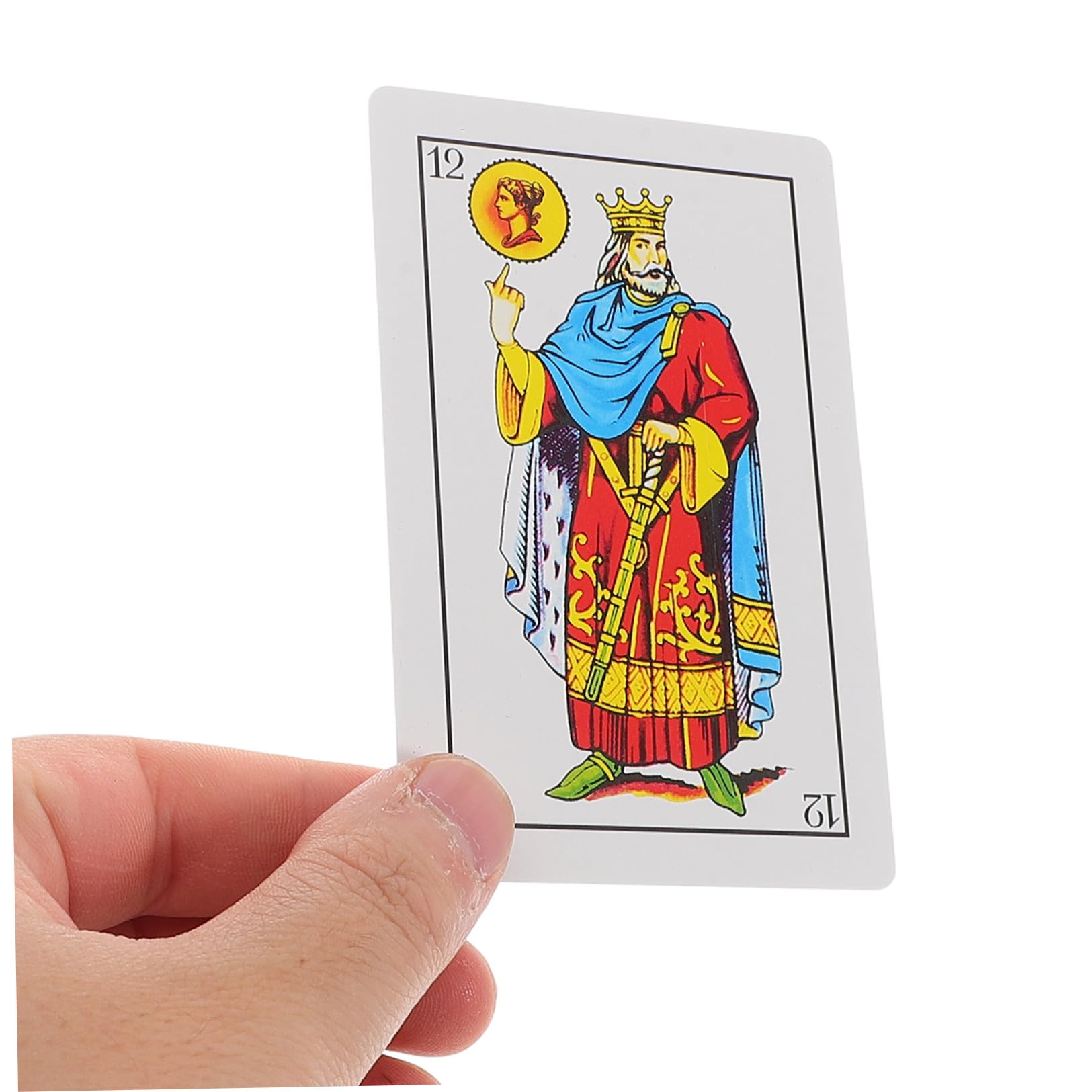Cabilock 4 Piezas Baraja de Cartas Mexicanas para Juegos Españoles, de