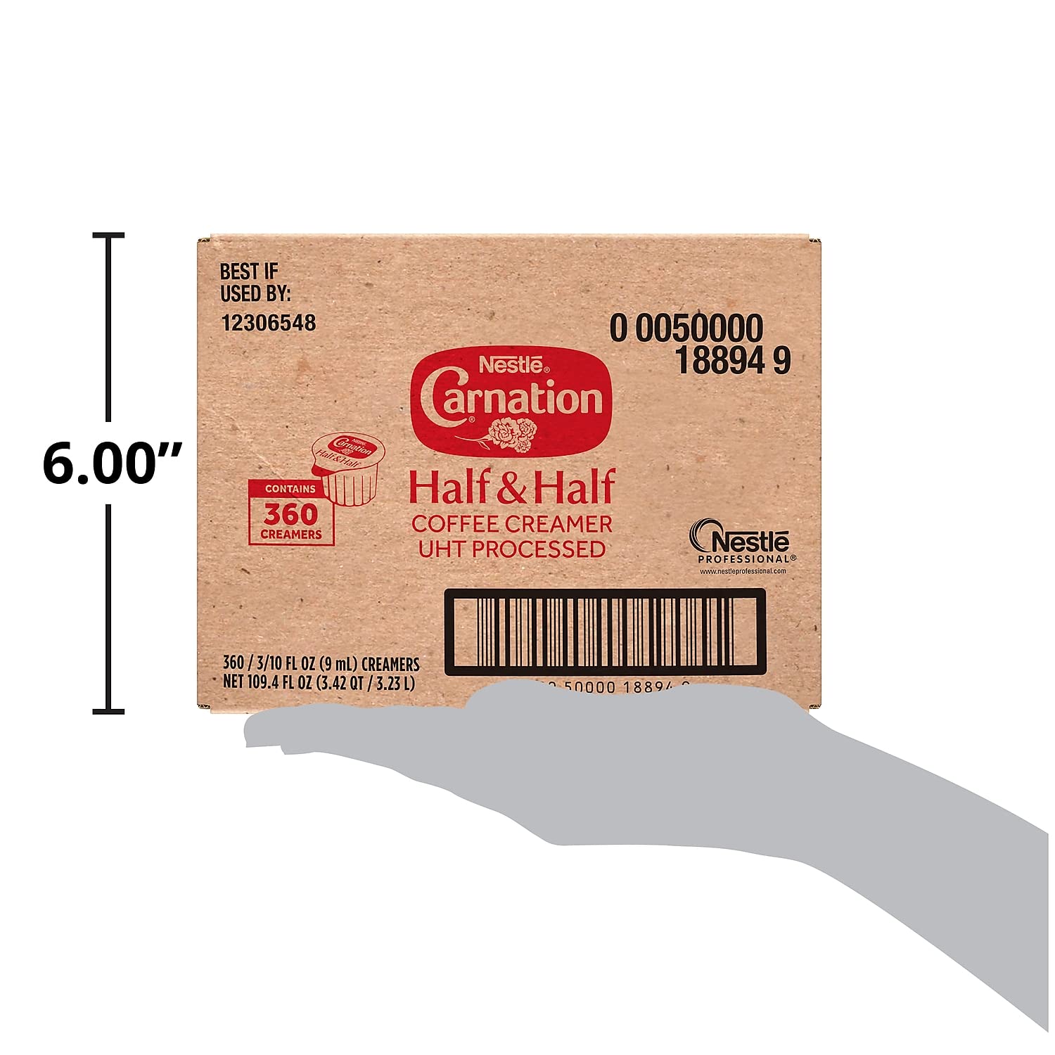 Amazon Com Carnation 184 Half Half 0 304 Oz Cups 360 Carton Grocery Gourmet Food