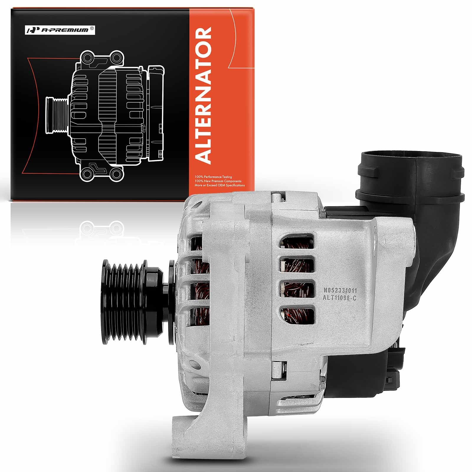 Frankberg Lichtmaschine Generator Kompatibel mit 5er E39 520i 523i 528i 535i 2.0L-3.5L 1995-2003 7er E38 728i iL 2.8L 1995-2001 X5 E53 3.0L 2000-2006 Z3 Coupe E36 Replace# 12317532627