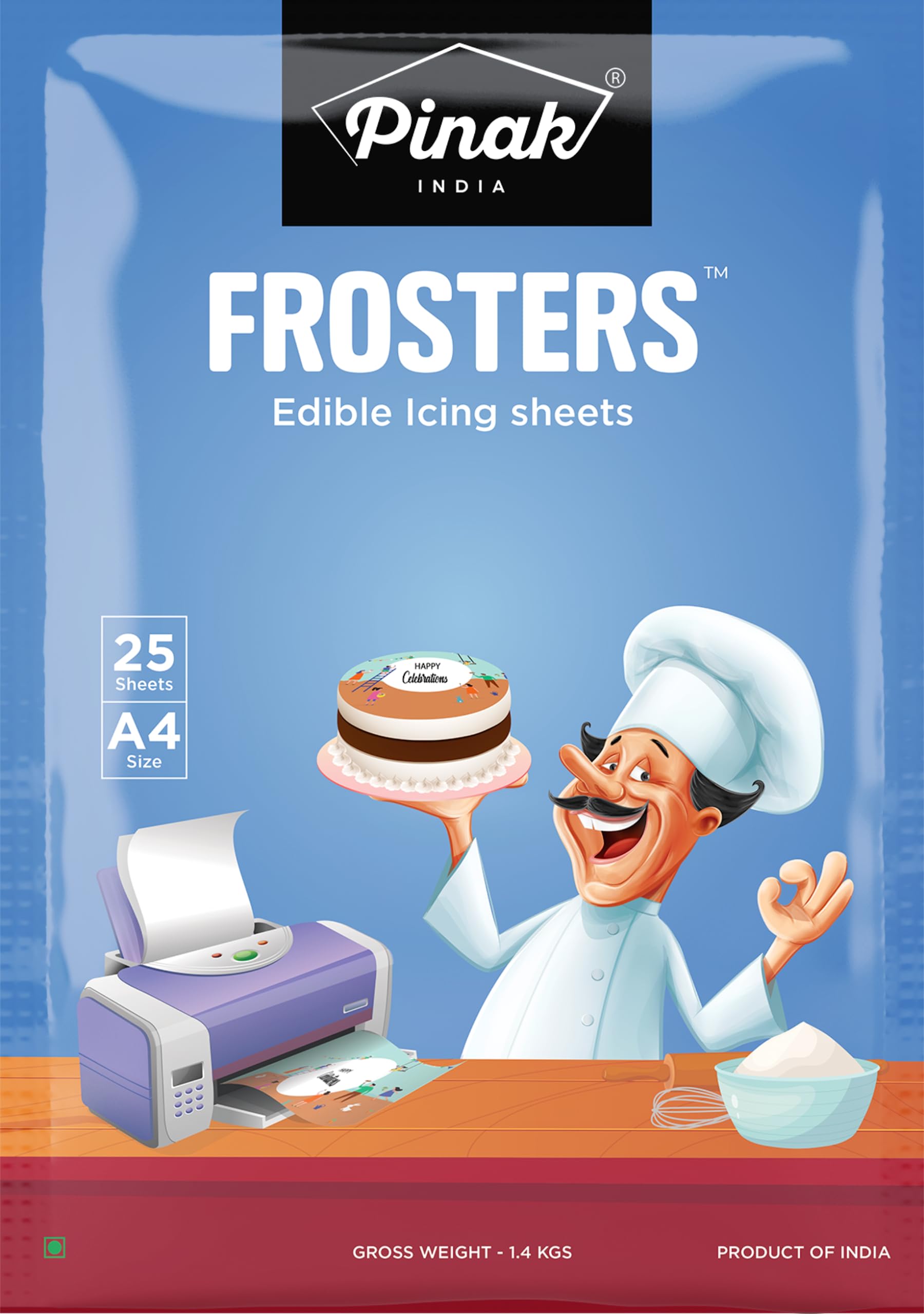 Mavee - Frosters Edible Icing Sheets A4 Size - 25 Sheets (B0CBS3C2FS) Amazon Price History, Amazon Price Tracker
