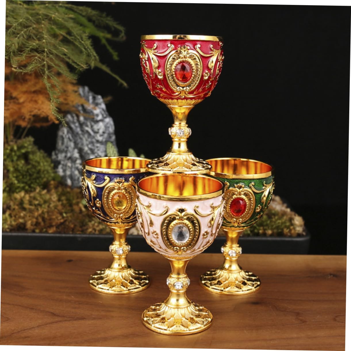 聖体拝領ゴブレット、ヴィンテージ聖杯ゴブレット、ゴールドゴブレット